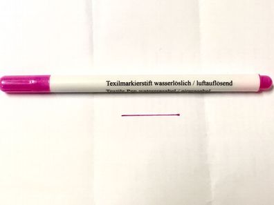 Textilmarker wasserlöslich luftauflösend Trick marker Wäschestift Stift