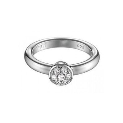 Esprit Damen Ring Silber Zirkonia Monde ESRG91610A1