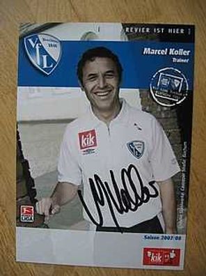 VfL Bochum Saison 07/08 Marcel Koller Autogramm