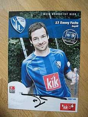 VfL Bochum Saison 07/08 Danny Fuchs Autogramm