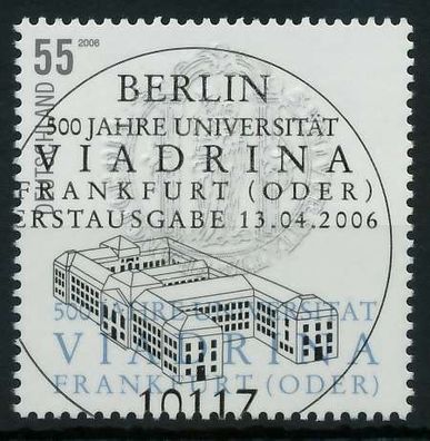 BRD 2006 Nr 2533 ESST zentrisch gestempelt X84A1D6
