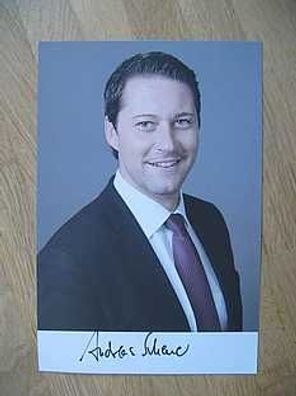 MdB CSU Andreas Scheuer - handsigniertes Autogramm!