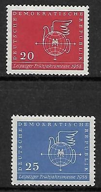 DDR postfrisch Michel-Nummer 618-619