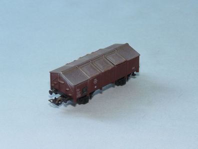 Roco 4313 - Klappdeckelwagen - 340827 DB - Güterwagen - Güterwaggon - HO - 1:87