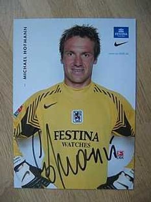 TSV 1860 München Michael Hofmann hands. Autogramm