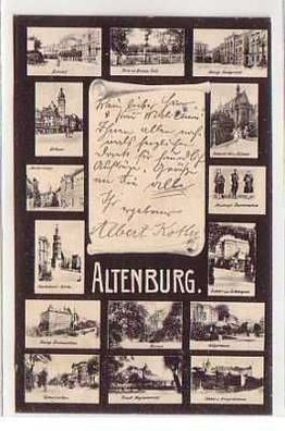 40494 Mehrbild Ak Altenburg Bahnhof usw. 1907