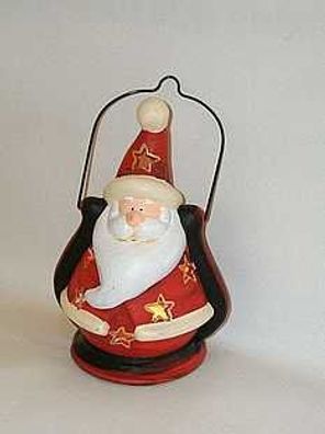 Weihnachtsmann Teelichthalter Antik Design schöne Weihnachtsdekoration Weihnachten