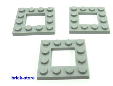 LEGO® / 4x4 Platten hellgrau / 3 Stück