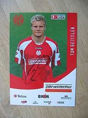 1. FSV Mainz 05 Saison 05/06 Tom Geissler Autogramm