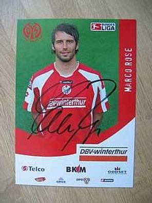 1. FSV Mainz 05 Saison 05/06 Marco Rose Autogramm