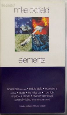 The Best of Mike Oldfield Elements - PolyGram VHS Video Videokassette