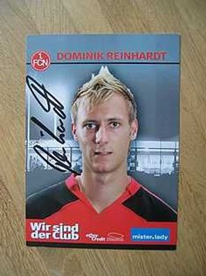 1. FC Nürnberg Saison 06/07 Dominik Reinhardt Autogramm