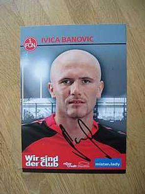 1. FC Nürnberg Saison 06/07 Ivica Banovic Autogramm