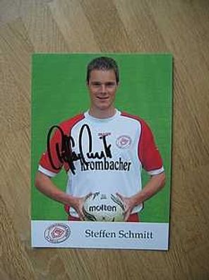 Sportfreunde Siegen Saison 05/06 Steffen Schmitt - handsigniertes Autogramm!!!