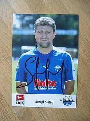 SC Paderborn 07 Saison 05/06 Danijel Stefulj Autogramm
