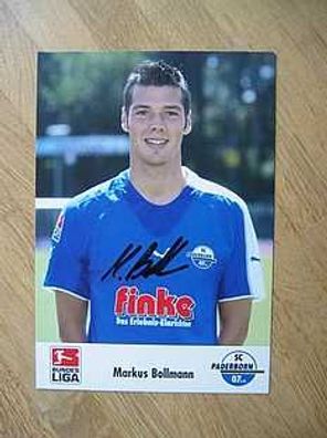 SC Paderborn 07 Saison 05/06 Markus Bollmann Autogramm