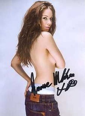 SEXY Original Autogramm Roxanne MCKEE auf Großfoto (COA)