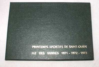 seltene Medaille Ile des Vannes 1971-1973 im Etui
