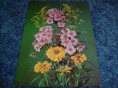 2542-Postkarte-Blumen-DDR