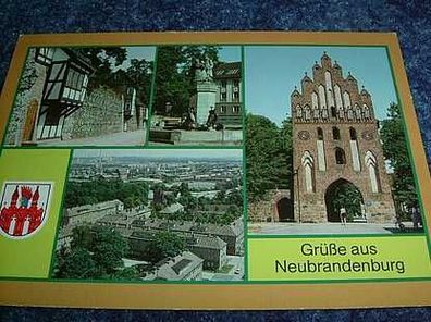 2585-Ansichtskarte-Neubrandenburg