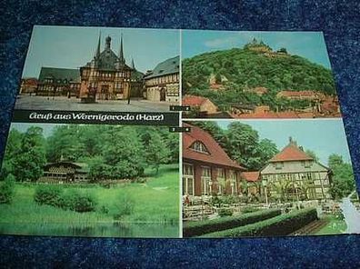 2589-Ansichtskarte-Wernigerode-Harz