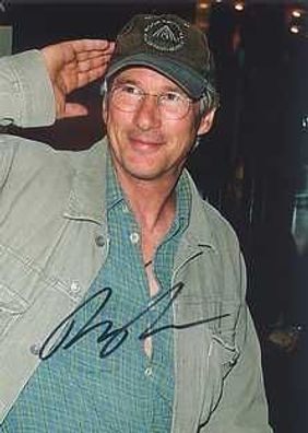 Original Autogramm Richard GERE auf HGF