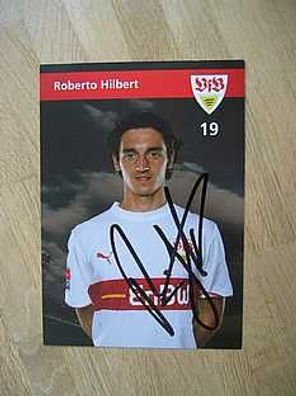 VfB Stuttgart Saison 06/07 Roberto Hilbert Autogramm