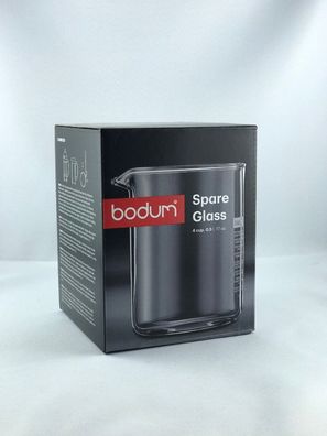 Bodum SPARE BEAKER Ersatzglas zu Kaffeebereiter 4 Tassen 0,5 l transparent 1504-10Neu