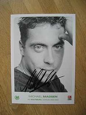 VfL Wolfsburg Saison 02/03 Michael Madsen Autogramm