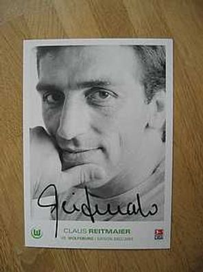 VfL Wolfsburg Saison 02/03 Claus Reitmaier Autogramm