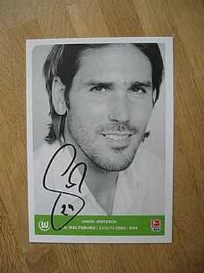 VfL Wolfsburg Saison 03/04 Simon Jentzsch Autogramm