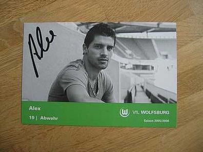 VfL Wolfsburg Saison 05/06 Alex Autogramm