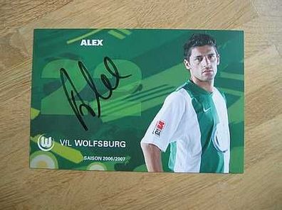 VfL Wolfsburg Saison 06/07 Alex Autogramm
