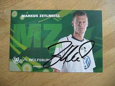 VfL Wolfsburg Saison 06/07 Markus Zetlmeisl Autogramm