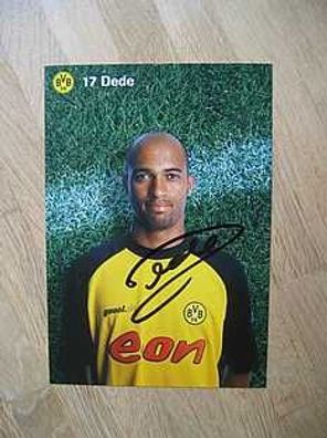 Borussia Dortmund Saison 01/02 Dede Autogramm