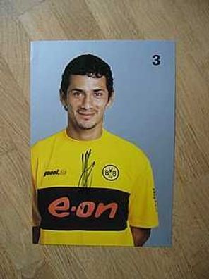 Borussia Dortmund Juan Ramon Fernandez Autogramm