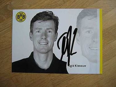 Borussia Dortmund Saison 06/07 Egid Kiesouw Autogramm