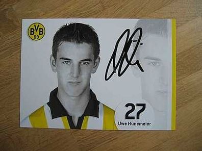 Borussia Dortmund Saison 06/07 Uwe Hünemeier Autogramm