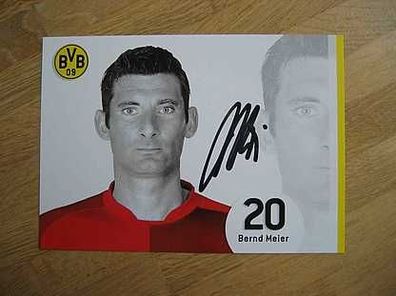Borussia Dortmund Saison 06/07 Bernd Meier Autogramm