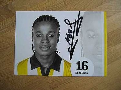 Borussia Dortmund Saison 06/07 Kosi Saka Autogramm