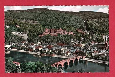 Orig. Ak Heidelberg - Blick vom Philosophenweg