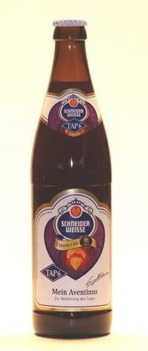 5 Flaschen Schneider Aventinus Weizenbock in der 0,50 Ltr. Flasche