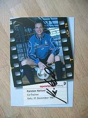 SC Freiburg Saison 02/03 Karsten Neitzel Autogramm