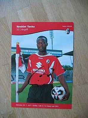 SC Freiburg Saison 05/06 Ibrahim Tanko Autogramm