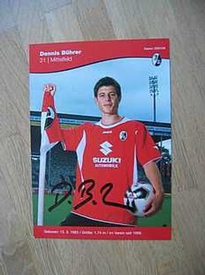 SC Freiburg Saison 05/06 Dennis Bührer Autogramm