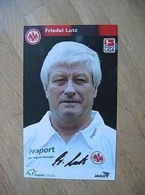 Eintracht Frankfurt Saison 03/04 Friedel Lutz Autogramm