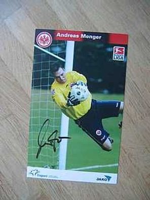 Eintracht Frankfurt Saison 03/04 Andreas Menger Autogra