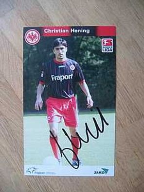 Eintracht Frankfurt Saison 03/04 Christian Hening