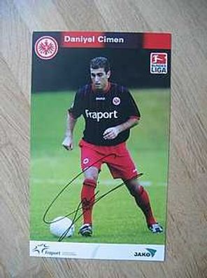Eintracht Frankfurt Saison 03/04 Daniyel Cimen Autogram
