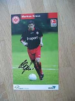 Eintracht Frankfurt Saison 03/04 Markus Kreuz Autogramm